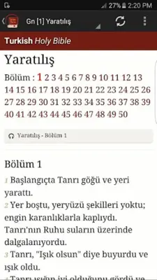 Turkish android App screenshot 2